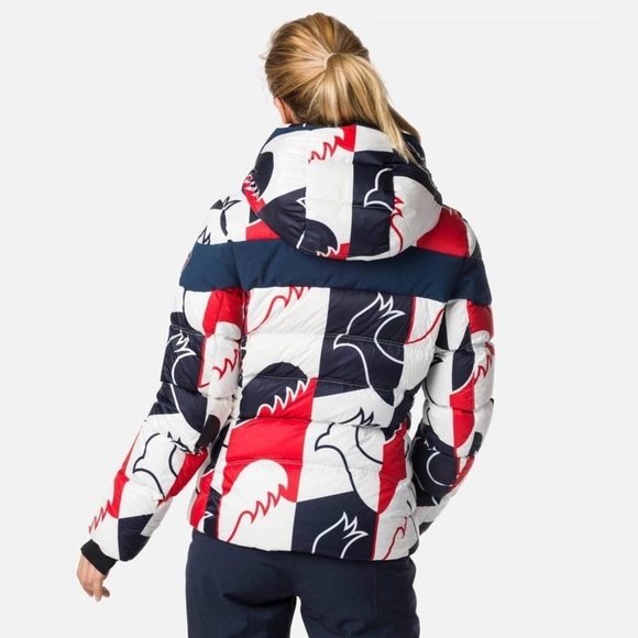 Rossignol Hiver Down Rooster RARE large, women’s ski jacket - Picture 4 of 16